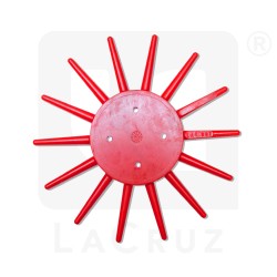 INTAPO29R - Recambio para escardador de dedos para horticultura - Ø 29 cm - versión roja, markets:  []string{"A", "B", "AU"}