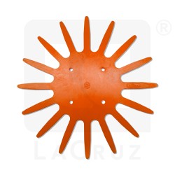 INTAPO37A - Recambio para escardador de dedos para horticultura - Ø 37 cm - versión naranja, markets:  []string{"A", "B", "AU"}