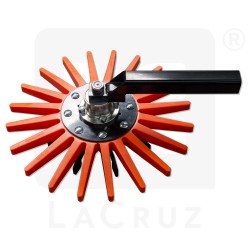 INTASA54A - Escardador de dedos Ø 54 cm para viña - versión naranja, markets:  []string{"A", "B", "AU"}