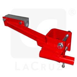 S1SXALM - Supporto modifica scuotitura Alma - 70 x 70 mm - SX S1SXALM - Supporto modifica scuotitura Alma - 70 x 70 mm - SX